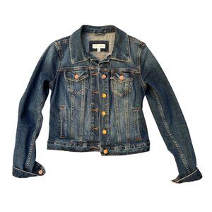 👖 LOFT Classic Denim Jacket – Size XS